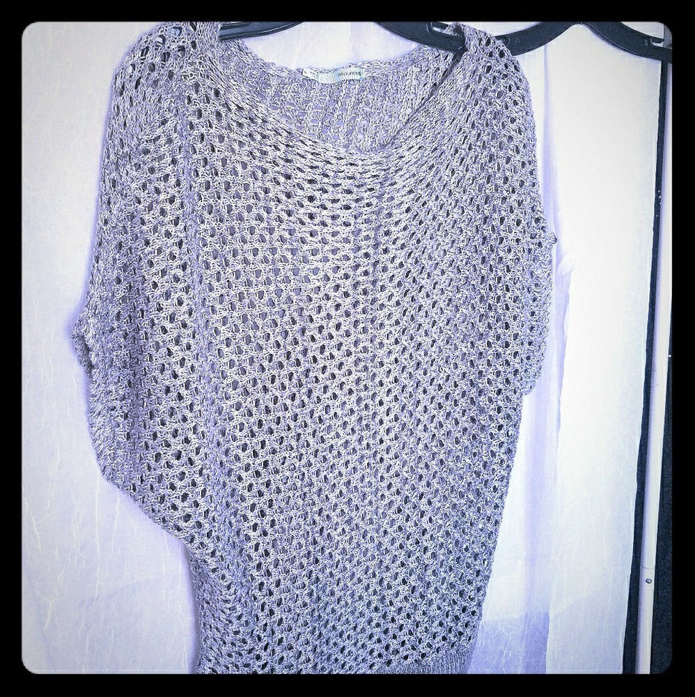 SOLD TRADED♡♡4for 20♡♡Maurice's fishnet sweater